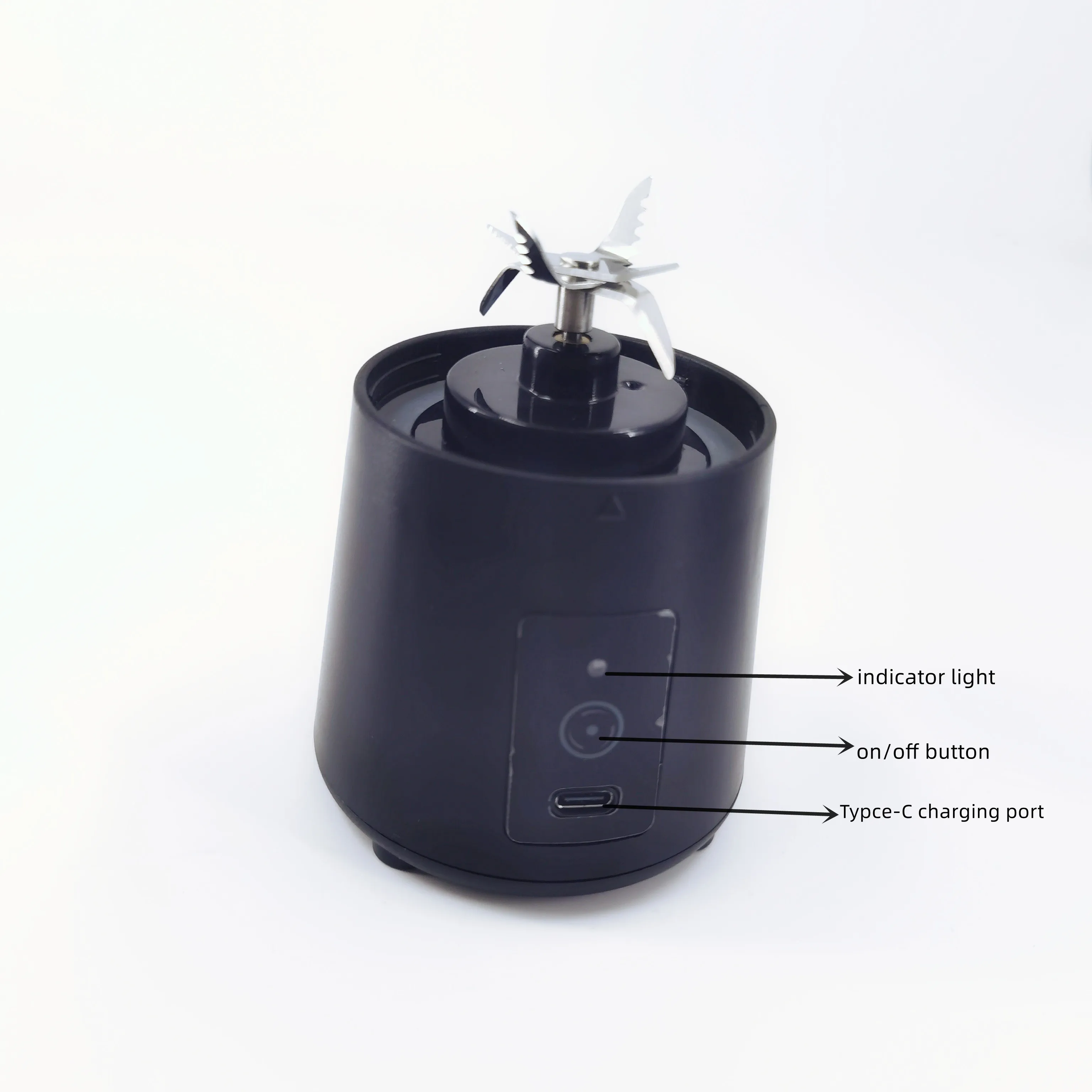 Household Usb Rechargeable Mini Portable Blender With Typcec Port