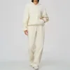 Set di pantaloni lunghi-Avorio