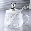 Bear cup with lid spoon