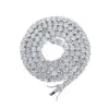 4mm--Rhodium plated