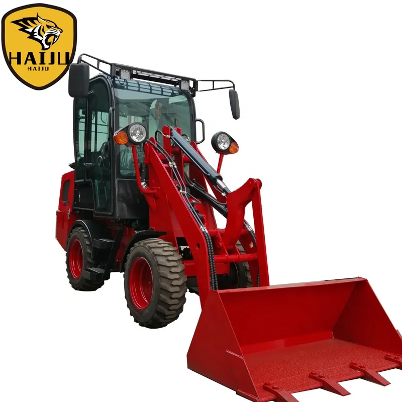 Chinese Mini Wheel Loader CS908 Hydrostatic 4x4wd Euro V Tier 800kg Price