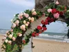 #12 Tenture murale Thé Rose Fleurs