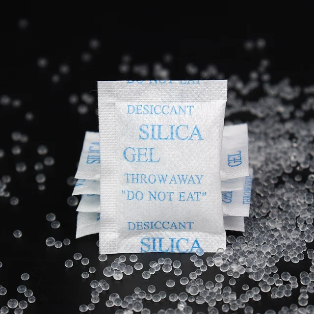 5g non woven fabric package white beads silica gel desiccant pack for nuts electronics shoes garment