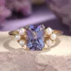 Lab Alexandrite Ring Shape 5