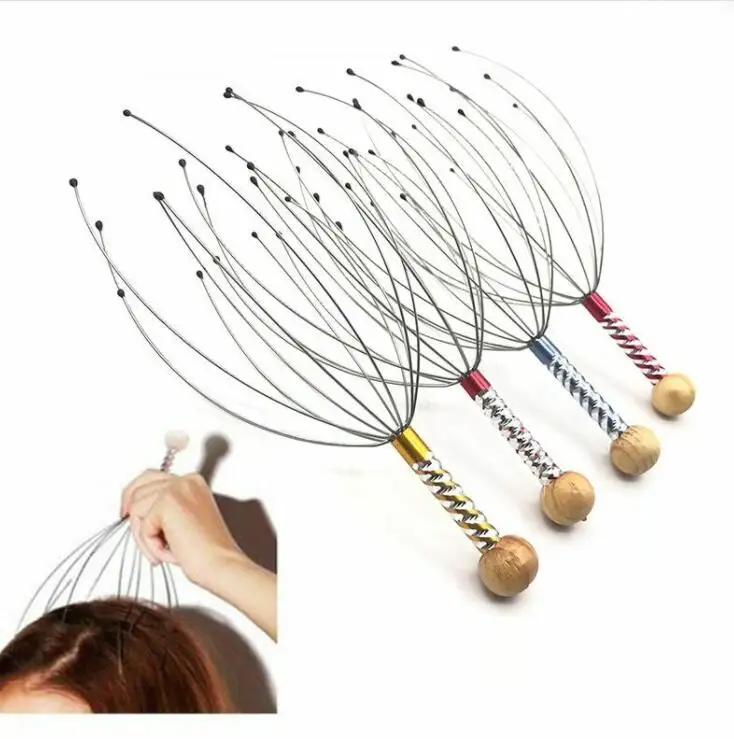 relax calm stress relief octopus - buy head massager scratcher