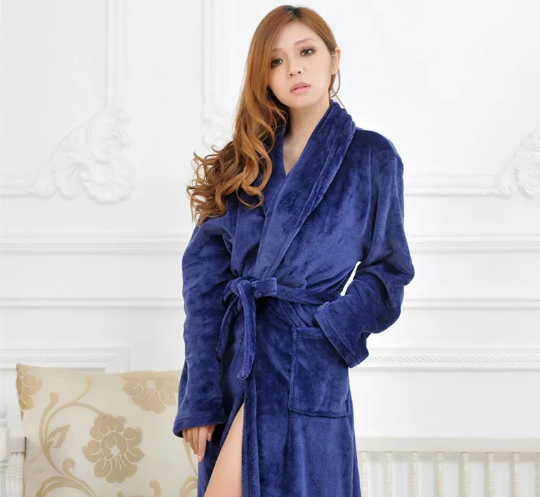 Womens Robe Woens Zip Front Fleece Sherpa Hooded Bathrobe, Great