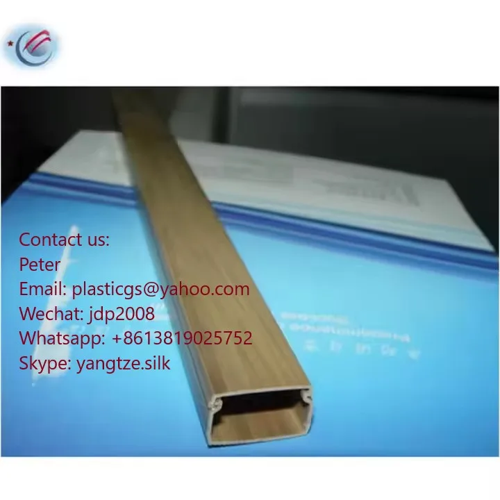 Wood Grain Effect Trunking PVC Cable Trunking