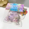 Patte de chat flash violet