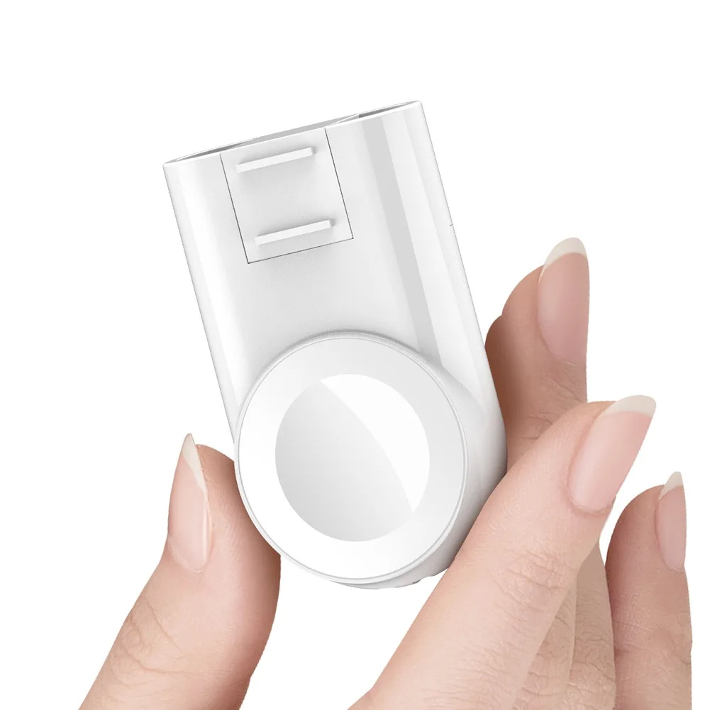 Muvtec Portable Wireless Charging USB Dock Manual Conversion Connection Smart Watch Magnetic Wireless Charger for Phone Watch