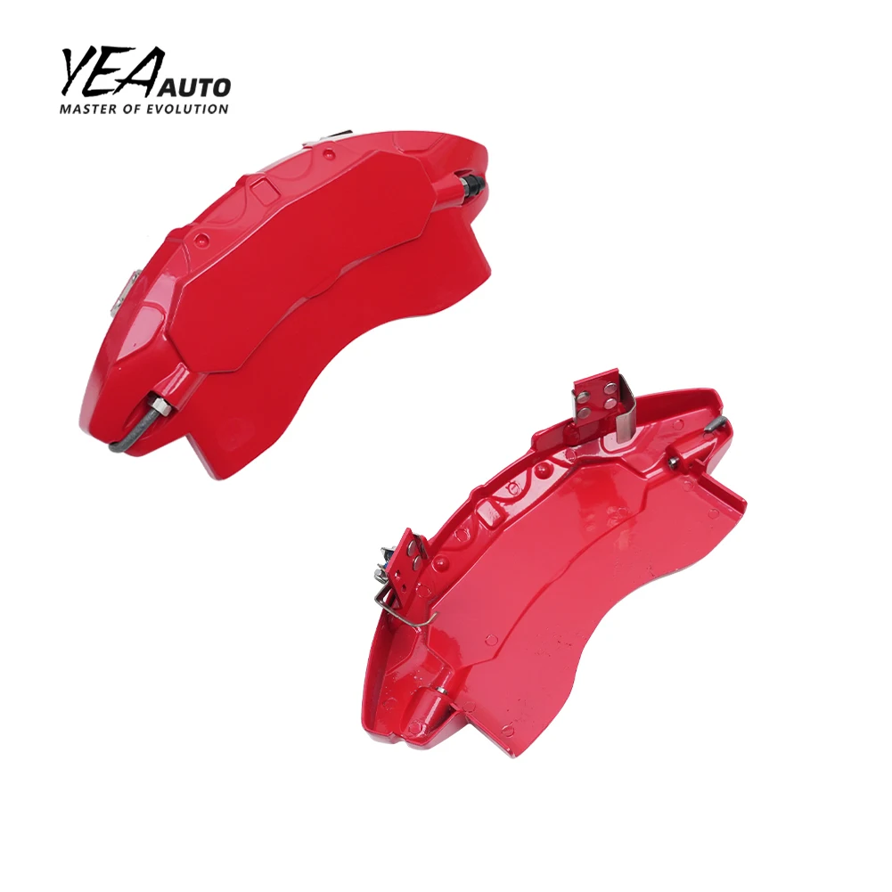 product car brake caliper protect 4pcs auto brake system for bmw x5 car calipers brake cover accessories with logo sticker-17