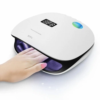 Smart System 2.0 SUN4 SUN4S Led UV Nail Lamp 48W Dryer Double light Auto Sensor Manicure LED Lamp for Curing Nail Polish Gel