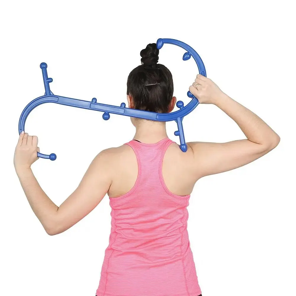 Deep Pressure Handheld Massage Tools Self Massage Stick Trigger Point Massager for Body Muscle Pain Relief
