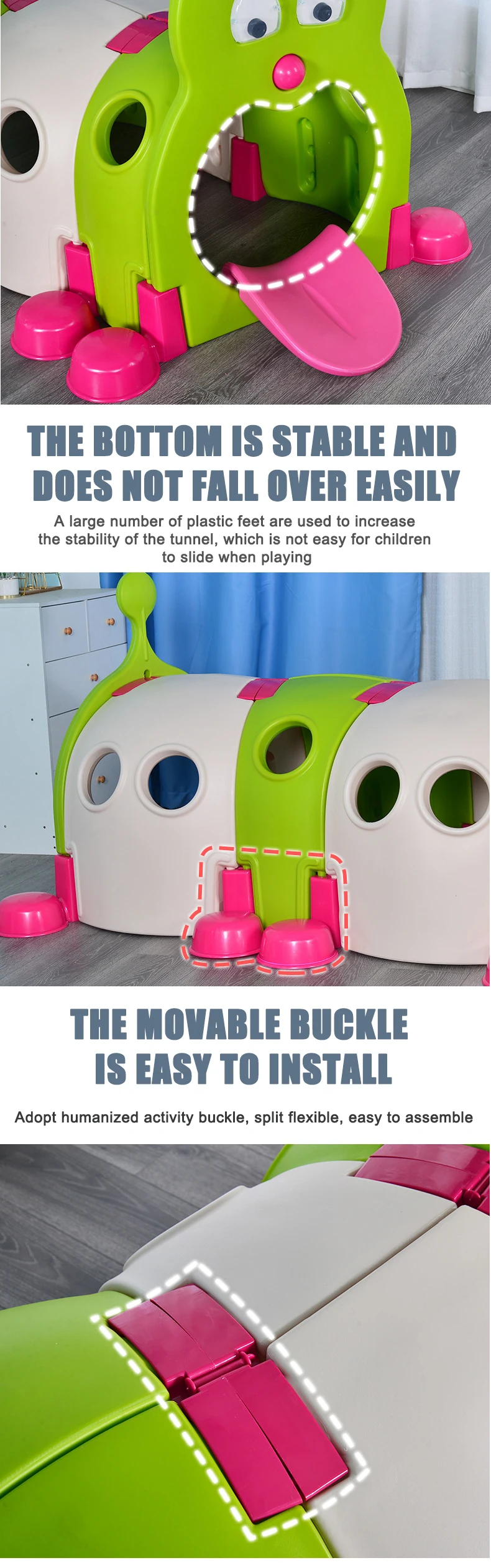 Kids Climb And Crawl Caterpillar Play 72 X40 Inch Climbncrawl