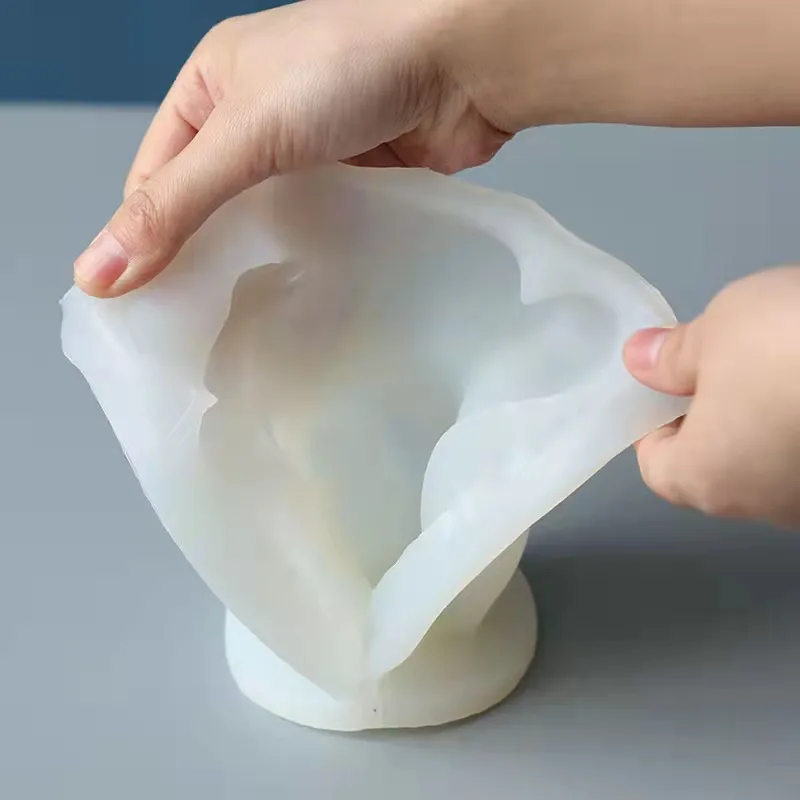 Body Candle Mold Silicone Handmade Diy Shy Female Body Candle Curvy