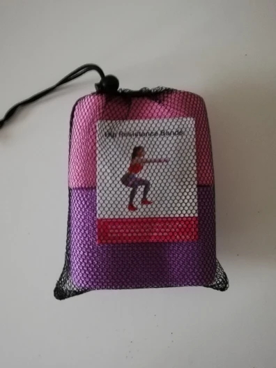 Wholesale Custom Logo Booty Resistance Workout Bands Exercise Hip Fabric Latex Bands Strip Type Fitness Bands Cotton Bags manufacture