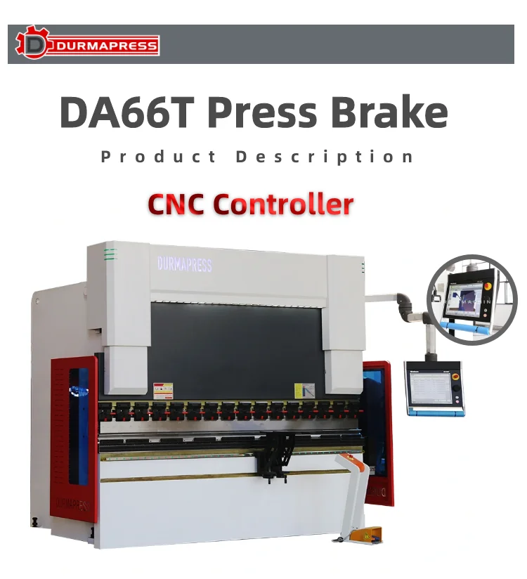 Fully Computer Controlled Hydraulic Press Brake Durma 160t 3200mm Press