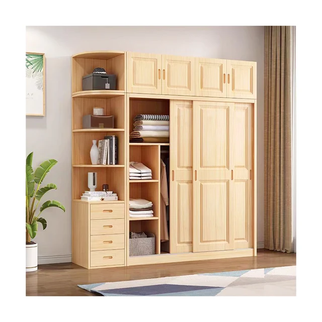 Plywood MDF PB OSB WOOD European/Modern clothes dress suit coats Storage bookshelf  top cabinet  bedroom use wardrobe