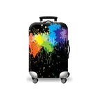Luggaage Luggage Wholesale Costom Travel Luggaage Cover Suitcase Multi-colorful Suitcase Cover Multi-colorful Women Polyester Luggage Cover