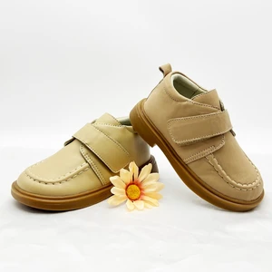 Height Increasing Fashion Trend 100% Genuine Leather Comfortable Rubber Sole  Children Shoes