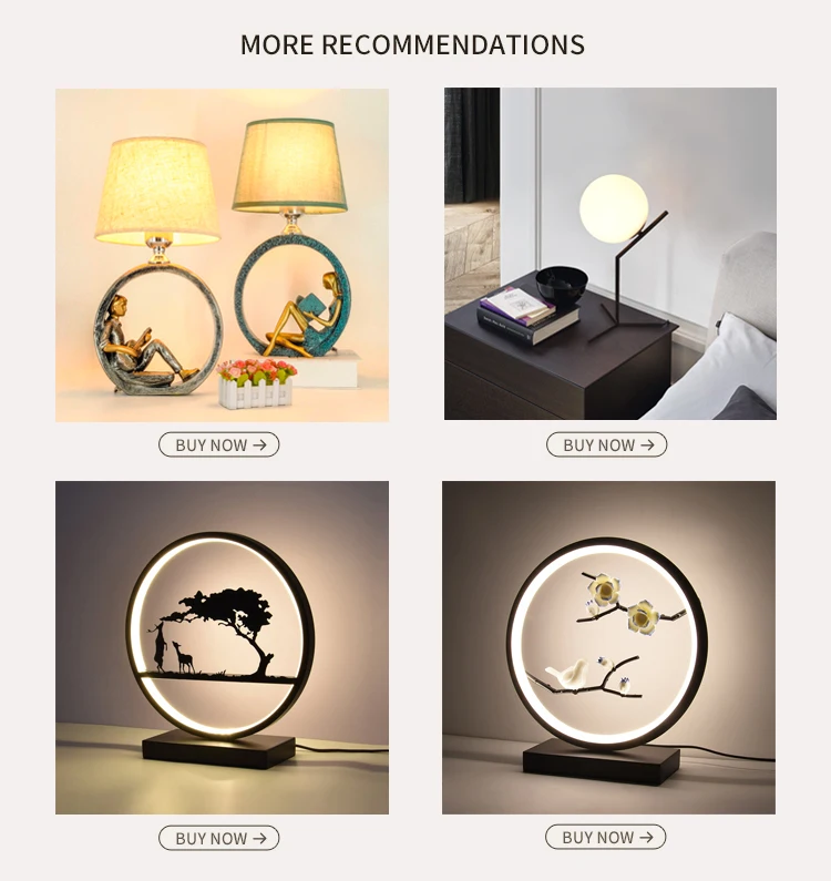 Wholesale Modern Polyresin Led Table Lamps Luxury For Home Hotel Decor And Hotel Decor Holiday