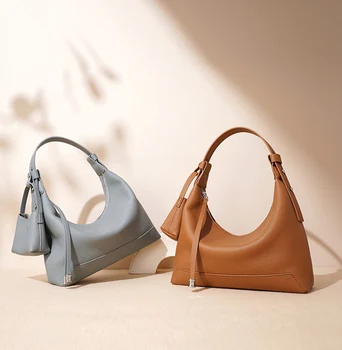 2025 New Women's Shoulder Bags Handbags Leather Bags Tote Handbags  Women Genuine Leather Purses Handbags
