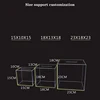 Personnalisation du support transparent