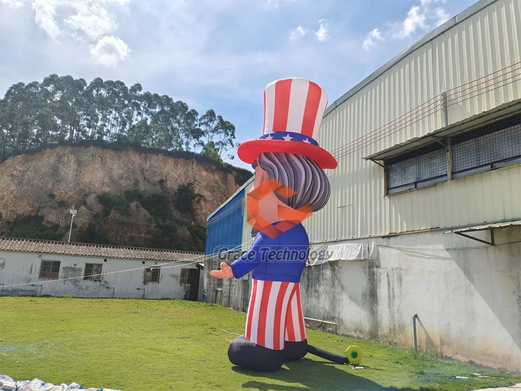 Giant Inflatable Uncle Sam Balloon Advertising Uncle Sam Inflatable ...
