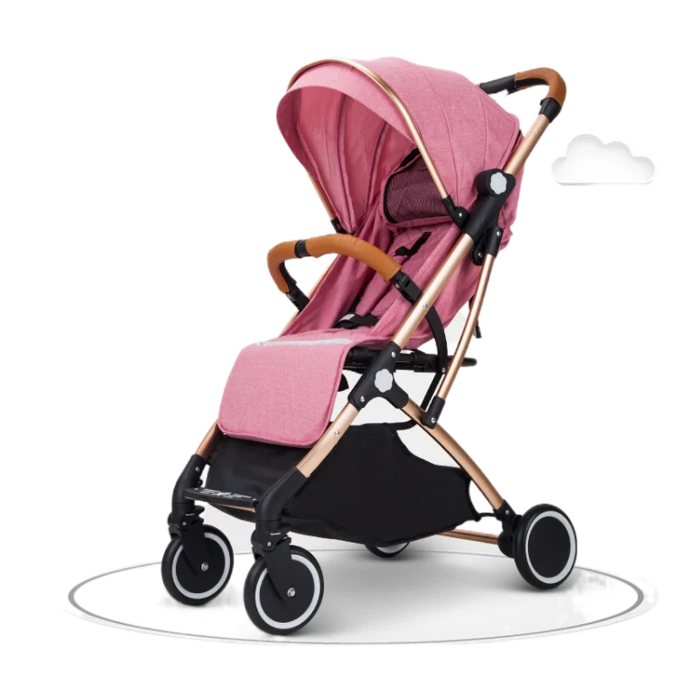 CE Certified Luxury Foldable Aluminum Baby Stroller Lightweight Airplane Stroller Best Sellers Baby Pram Easy Fold Baby Stroller