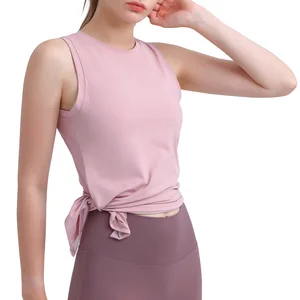 TOPKO Spring Summer Loose Sports Vest Women's Breathable Quick Dry Yoga Clothes Sleeveless Top Running Fitness Vest