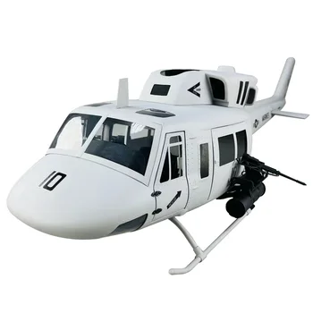 RC Helicopter 500 Size Scale Fuselage Bell UH-1N for TREX RC Helicopter Glassfiber Copter Model Shell