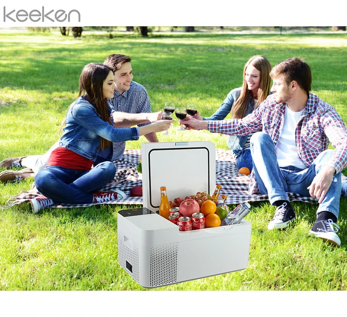 Hf-08 New Designed Portable Small Car Fridge Freezer Mini Car Fridge ...