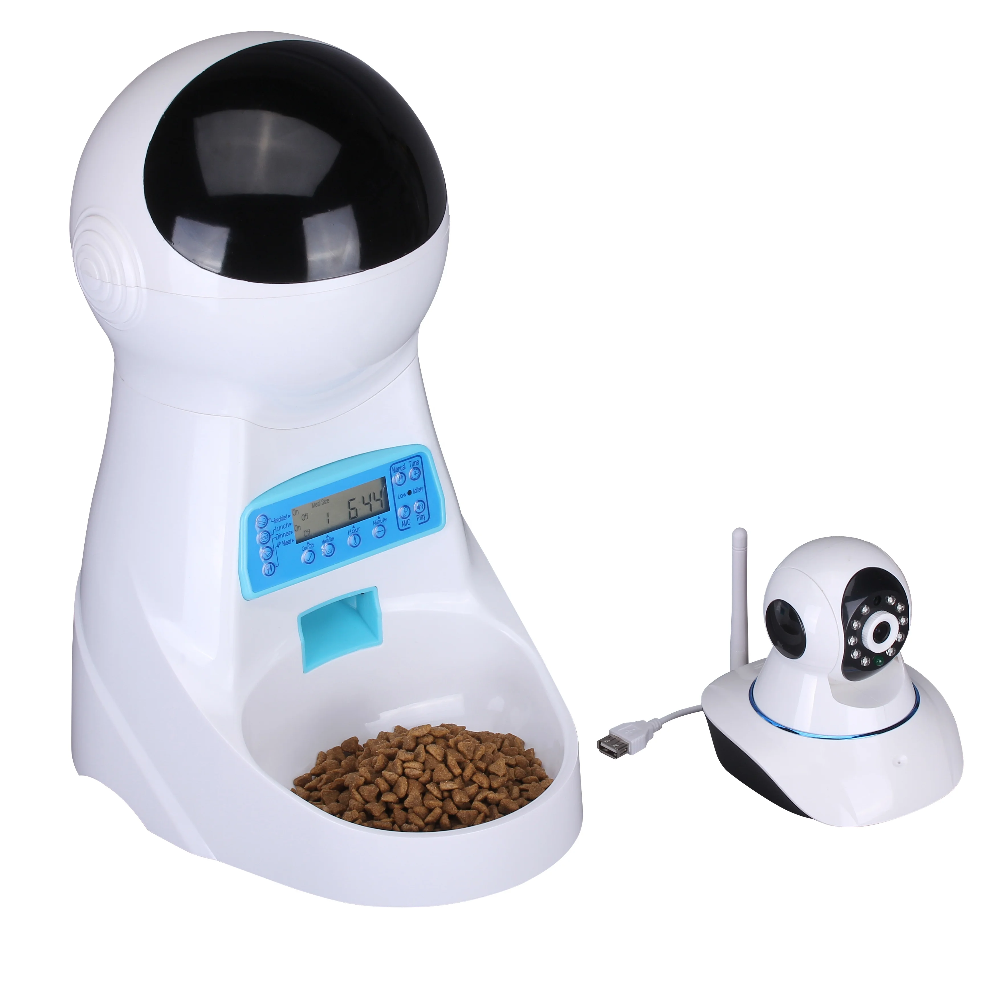 dog camera and feeder
