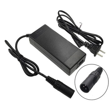 36V Charger 42V 2A Electric Bike Lithium Battery Charger for 36V Lithium Battery Pack With 3-Pin XLR Socket/connector