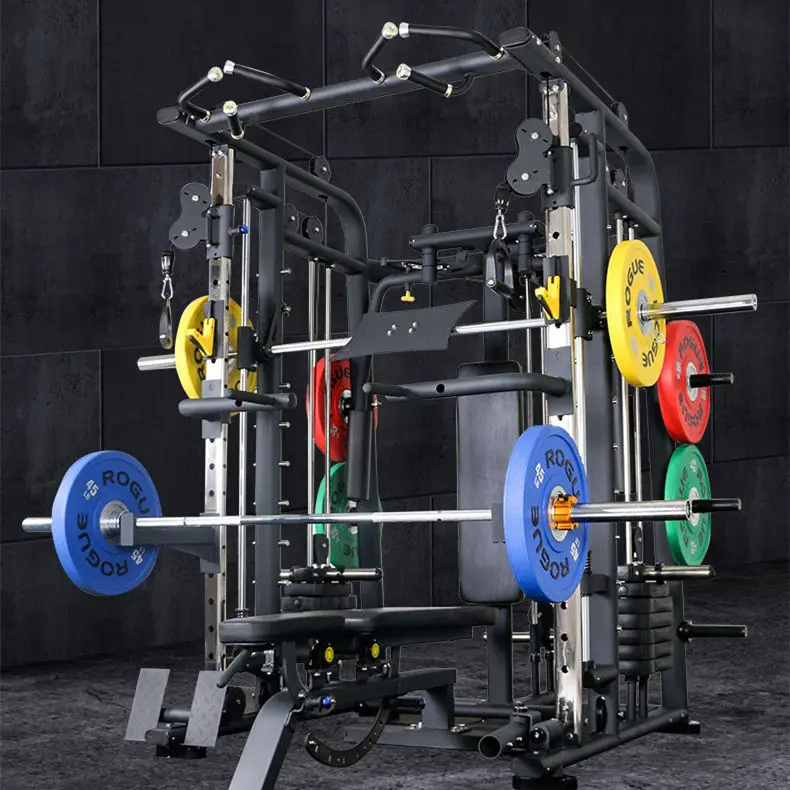 TOPTONS Custom Equipments Gym Bench Smith Rack Machine Cable Smith Machine Smith Rack