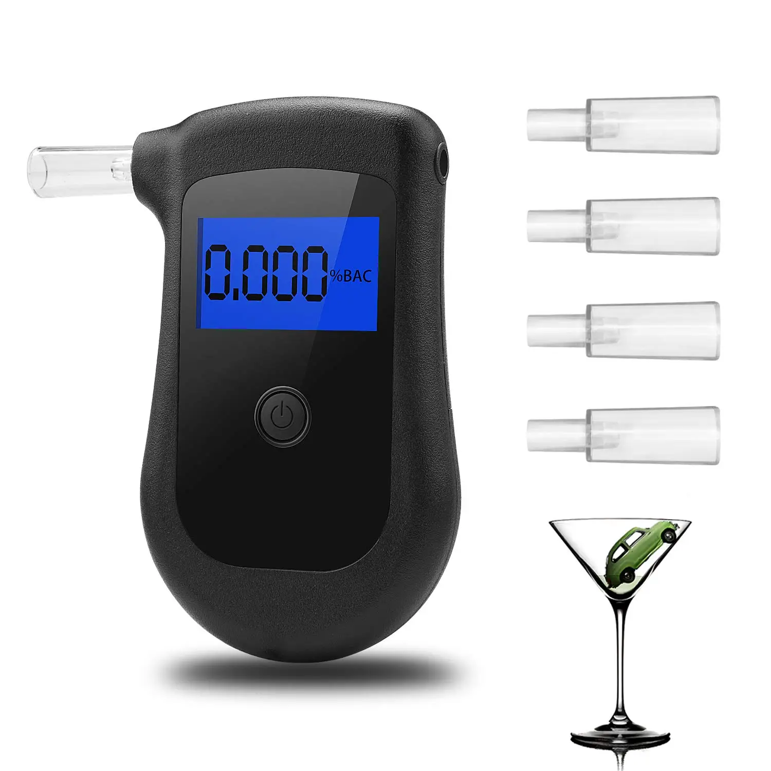 breathalyzer alcohol tester at810 mouthpiece alcohol