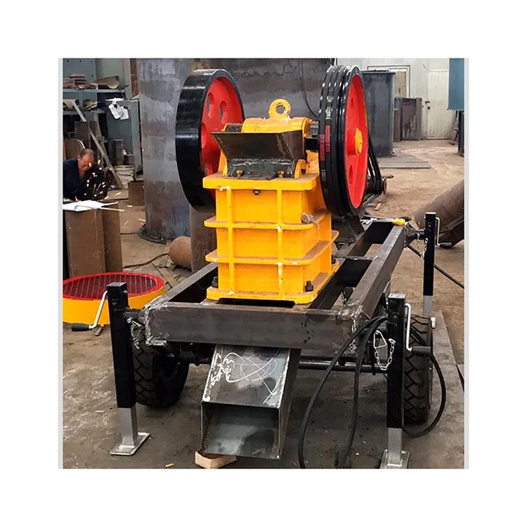 Hand Held Reliable Concrete Crusher Small Diesel Engine Mobile Portable Mini Stone Rock Crushing Machine Price Jaw Crusher