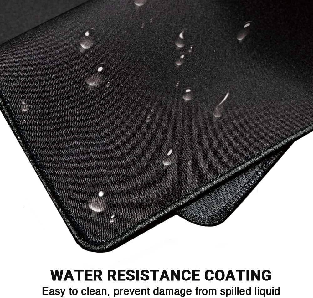 Cordura Fabric Mouse Pads Rubber Waterproof Desk Mat Custom Logo