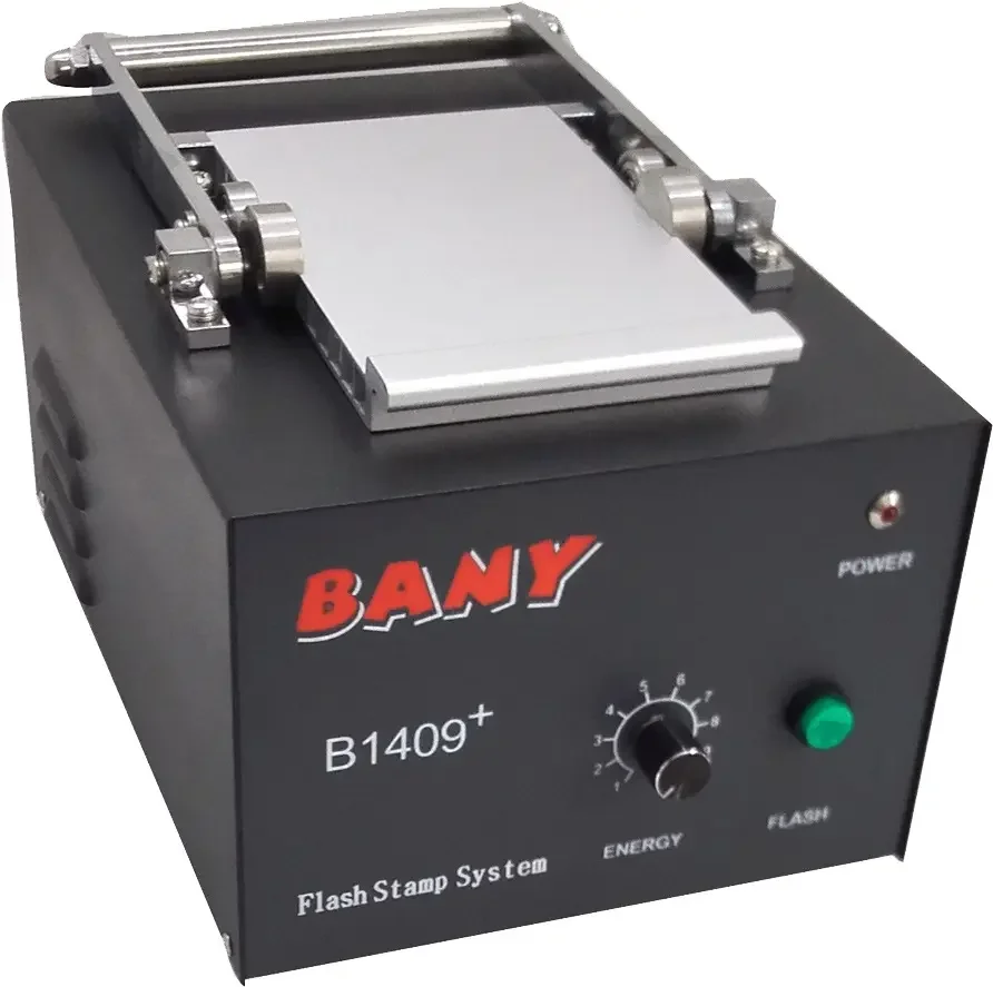 Automatic 2 Lamp Large Area Exposure Photosensitive Self Inking Fast Seal Stamp Making Flash Stamp Machine Maker