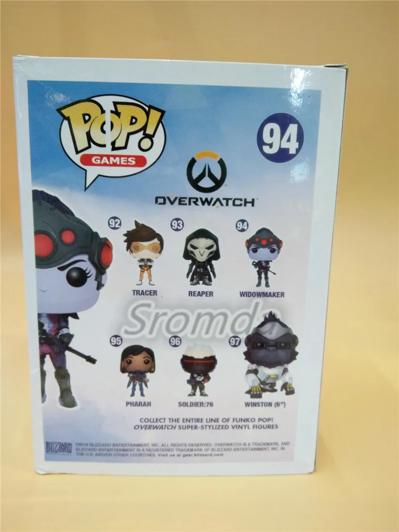 Wholesale POP Games OverWatch Widowmaker#94 Vinyl Figure 3D Action