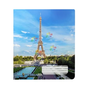 Luxury Embossed French Line Notebook Custom School Exercise Book Factory