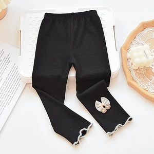 Hot Sale Fashion Girls Jeans Yoga Pants Baby Legging in Tight butterfly Baby Pants Kids Pants for Girl