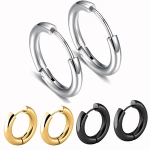 High Quality Stainless Steel Cuff Earrings That Do Not Fade for Both Men and Women Simple and Trendy