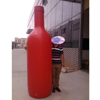 Customized PVC Inflatable Wine Bottle for Advertising Unique & Eye-Catching Inflatables