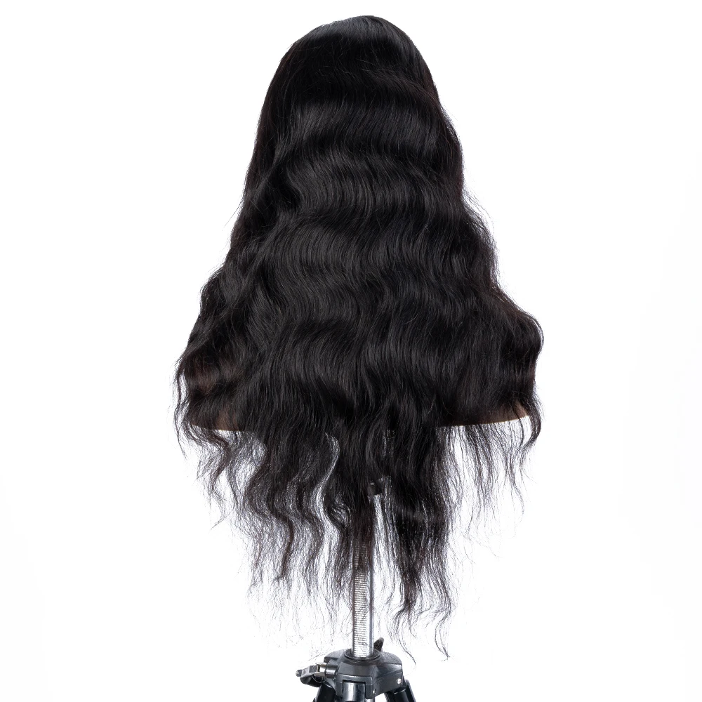 Lacefront Wig 100% Human Hair by DeBurr Inc Outre 100% Human Hair Blend Glueless 360 HD 13x6 Hand-Tied  main image 2