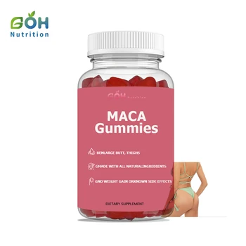 GOH Supply Private Label Black/Red/Yellow Maca Root Gummies