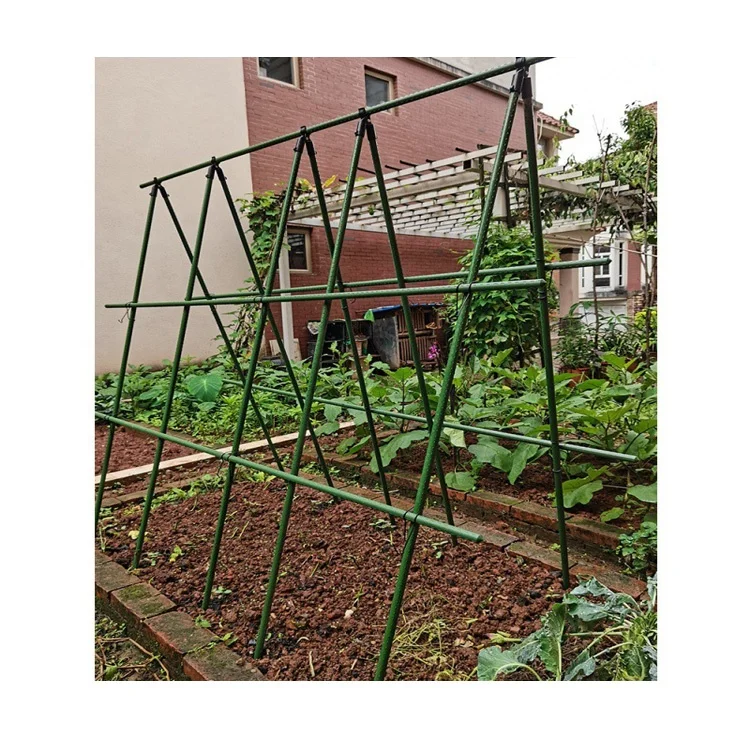 30 Tuteurs Plantes Jardin 40cm - Avec Clips Et Connecteurs, Pour Plantes Grimpantes