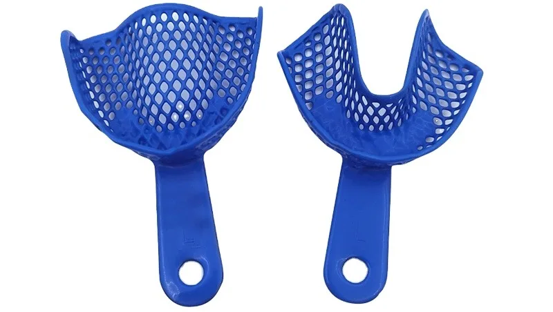 不同尺寸塑料种植牙印模牙托牙科材料