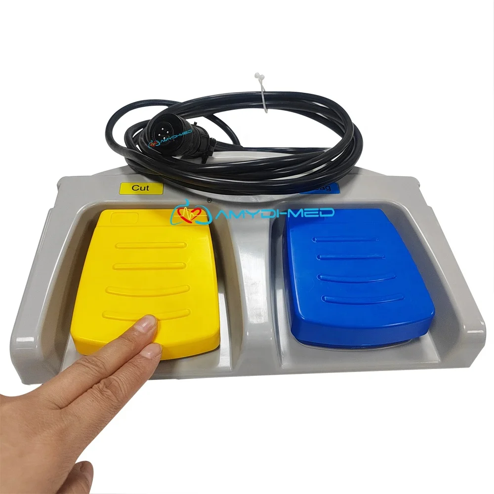 Surgical 2 Pedal FootSwitch for Valleylab ESU Instrument IPX8 Waterproof Electrosurgical Dual Surgery Unit Footswitch