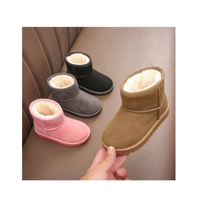New Design Casual Snow Boots for Children Fashion Slip-On Baby Girl Boot Shoes Wholesale Winter Ankle Kids Boys Snow Boots