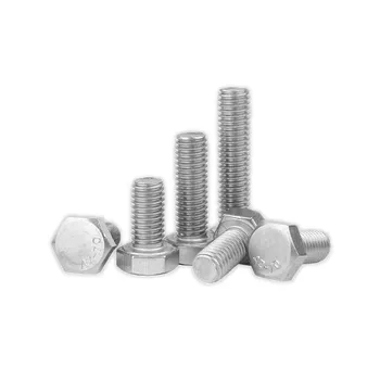 Factory Direct Hexagonal Head Bolt External Hexagonal Screw Iso 4014 Gb ...